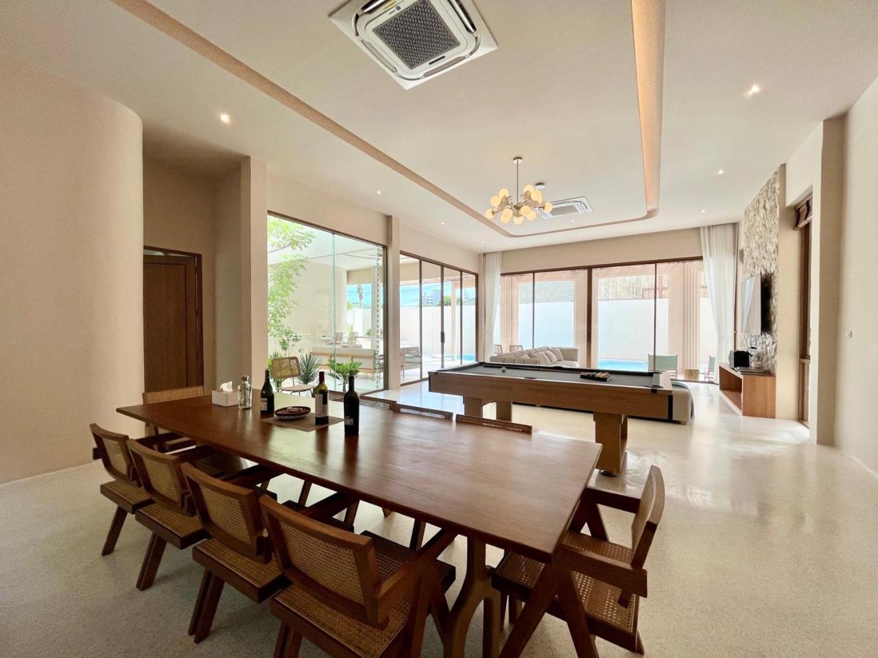 5 Bedrooms Luxury Pool Villa Jomtien Exterior photo